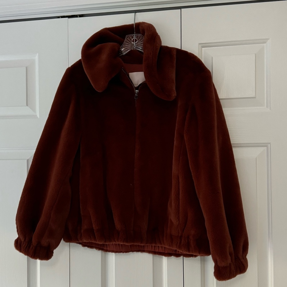 Rebecca Minkoff Faux fur jacket